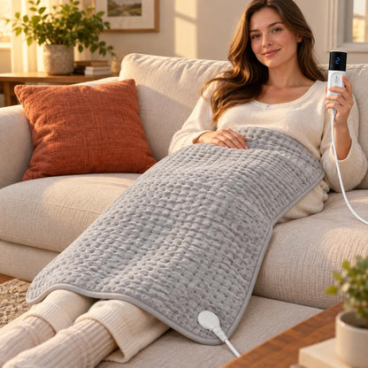 Electric Heating Pad | 40X20'' XXXL Extra Large Heating Pad for Full Body